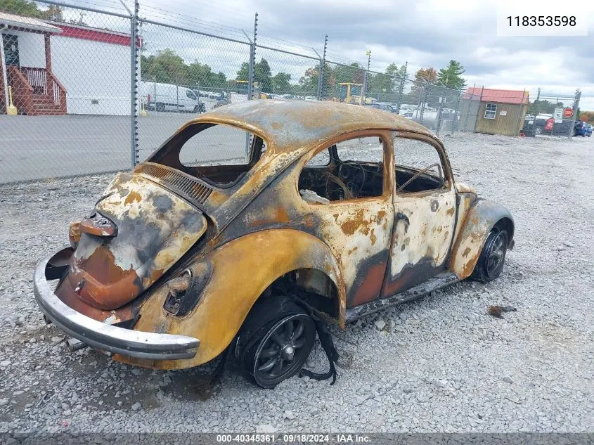 118353598 1968 Volkswagen Beetle