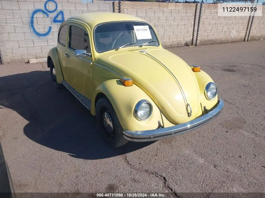 1972 Volkswagen Beetle VIN: 1122497159 Lot: 40711898