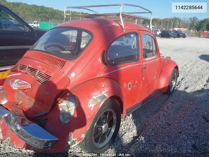 1974 Volkswagon Beetle VIN: 1142285644 Lot: 40560264