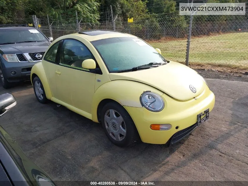 3VWCC21CXXM473904 1999 Volkswagen New Beetle Gls