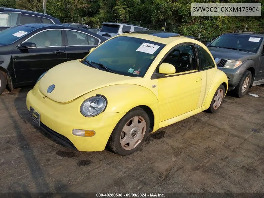 3VWCC21CXXM473904 1999 Volkswagen New Beetle Gls