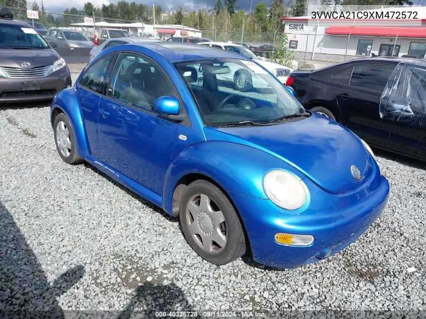 3VWCA21C9XM472572 1999 Volkswagen New Beetle Gls