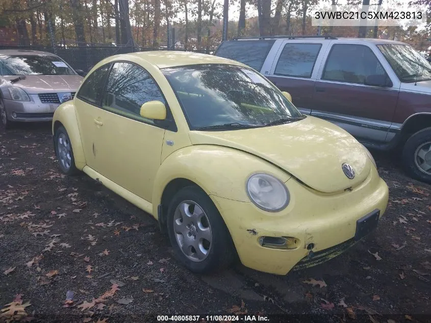 1999 Volkswagen New Beetle Gl VIN: 3VWBC21C5XM423813 Lot: 40805837