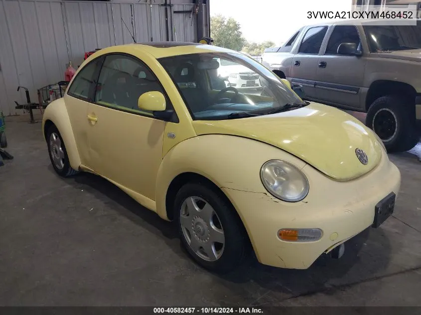 2000 Volkswagen New Beetle Gls VIN: 3VWCA21CXYM468452 Lot: 40582457