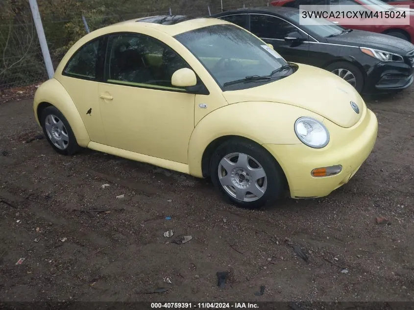 3VWCA21CXYM415024 2000 Volkswagen New Beetle Gls