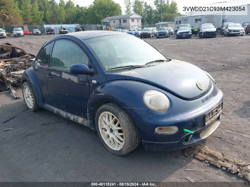 3VWDD21C93M423054 2003 Volkswagen New Beetle Glx