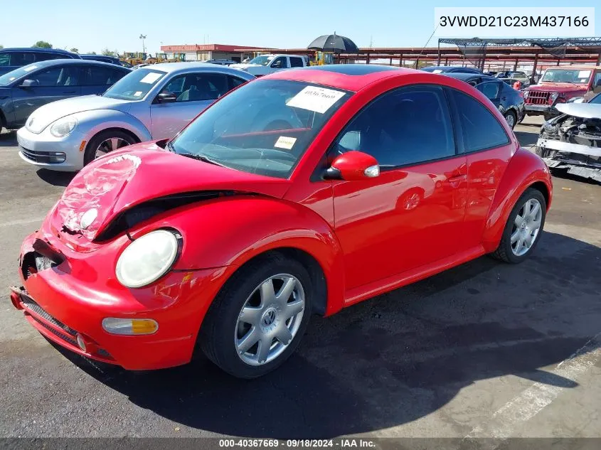 3VWDD21C23M437166 2003 Volkswagen New Beetle Glx