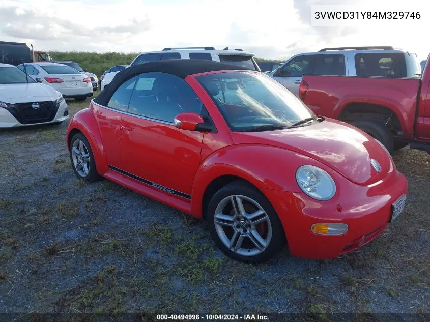 3VWCD31Y84M329746 2004 Volkswagen New Beetle Gls 1.8T