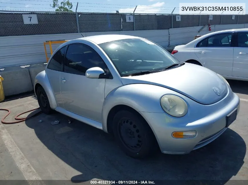 3VWBK31C35M410855 2005 Volkswagen New Beetle Gl