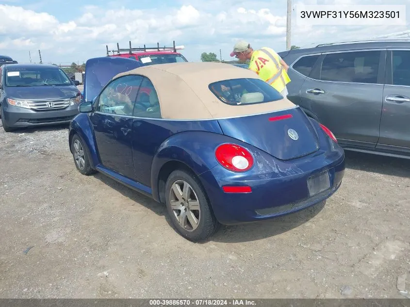 3VWPF31Y56M323501 2006 Volkswagen New Beetle 2.5