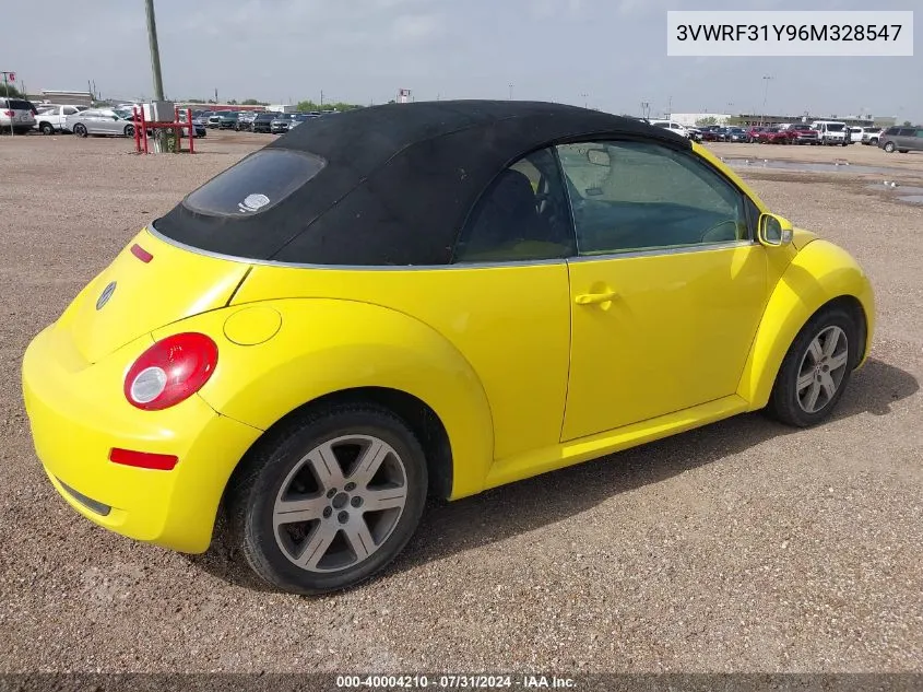 3VWRF31Y96M328547 2006 Volkswagen New Beetle 2.5