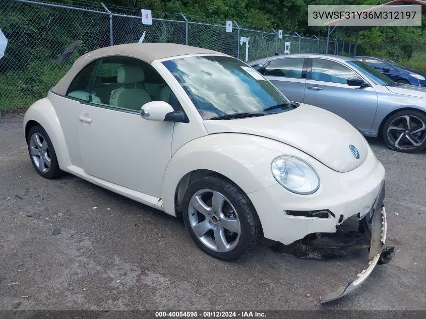 3VWSF31Y36M312197 2006 Volkswagen New Beetle Convertible Option Pkg 2