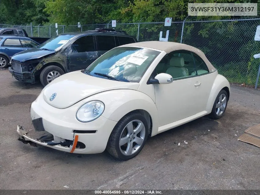 3VWSF31Y36M312197 2006 Volkswagen New Beetle Convertible Option Pkg 2