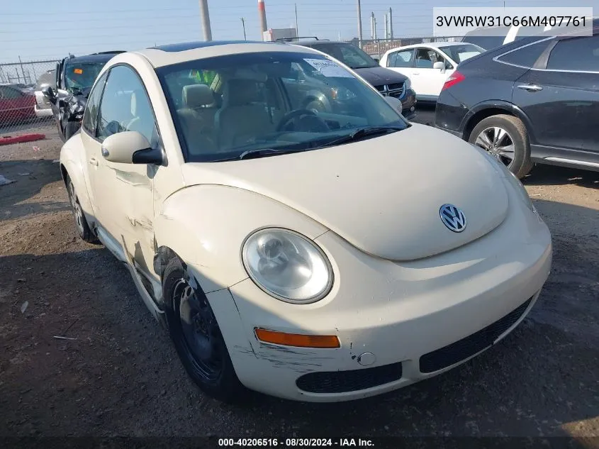 3VWRW31C66M407761 2006 Volkswagen New Beetle 2.5