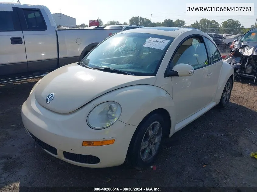 3VWRW31C66M407761 2006 Volkswagen New Beetle 2.5