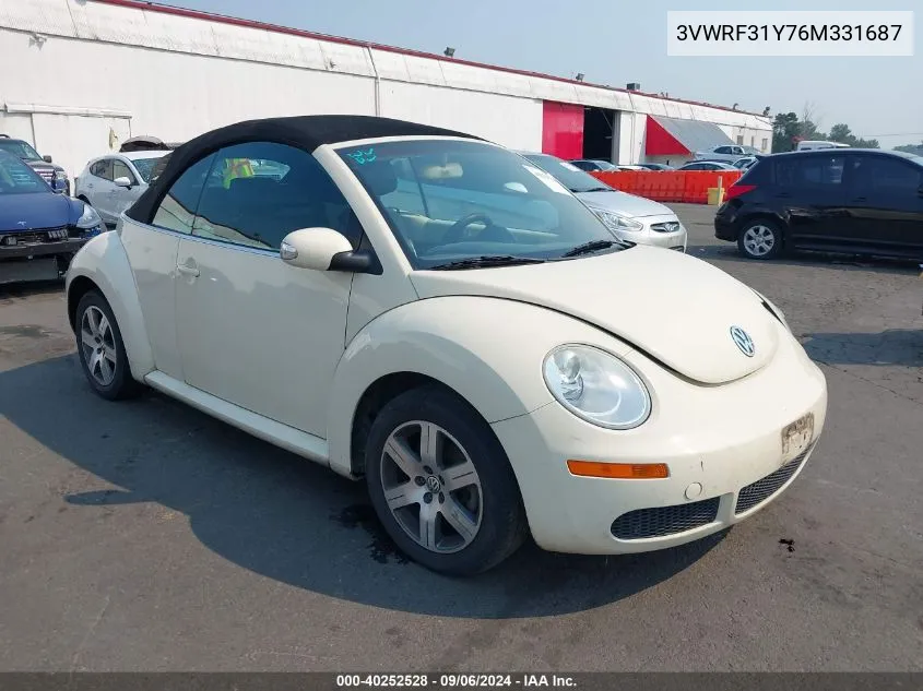 3VWRF31Y76M331687 2006 Volkswagen New Beetle 2.5