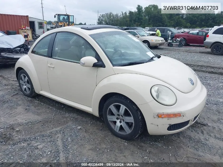 3VWRR31C46M407703 2006 Volkswagen New Beetle Tdi