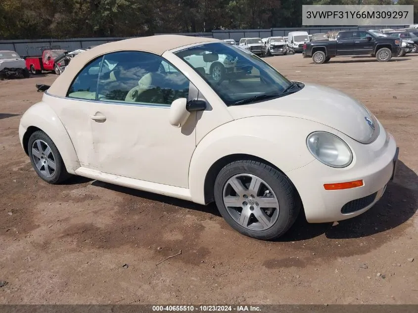 2006 Volkswagen New Beetle 2.5 VIN: 3VWPF31Y66M309297 Lot: 40655510