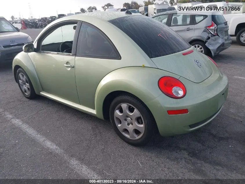 3VWRW31C97M517866 2007 Volkswagen New Beetle 2.5L Option Package 1