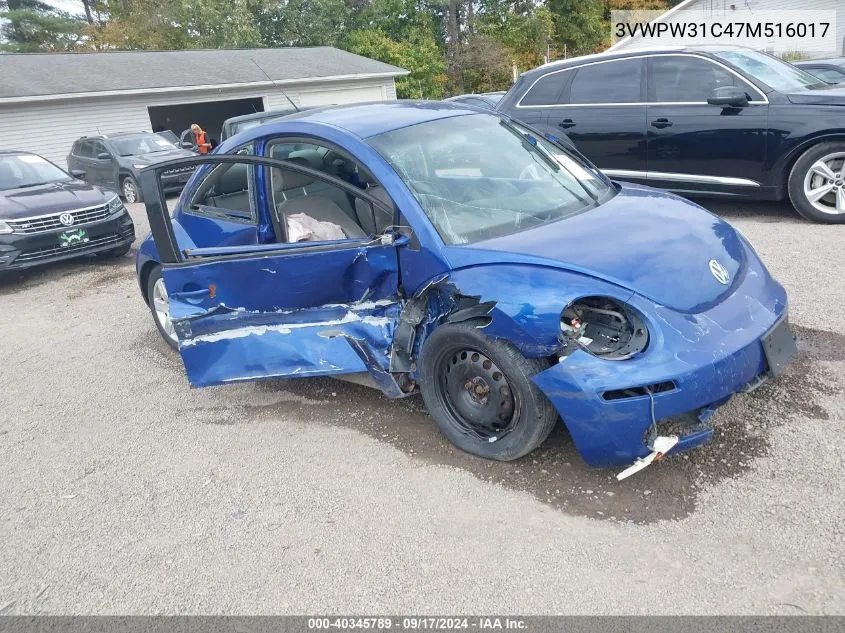 3VWPW31C47M516017 2007 Volkswagen New Beetle 2.5