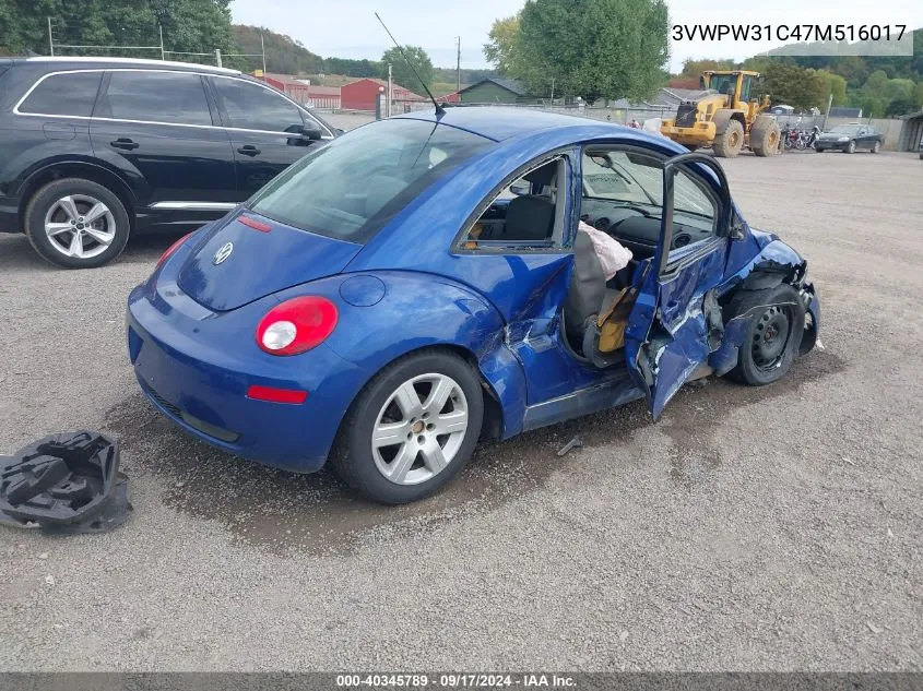 3VWPW31C47M516017 2007 Volkswagen New Beetle 2.5