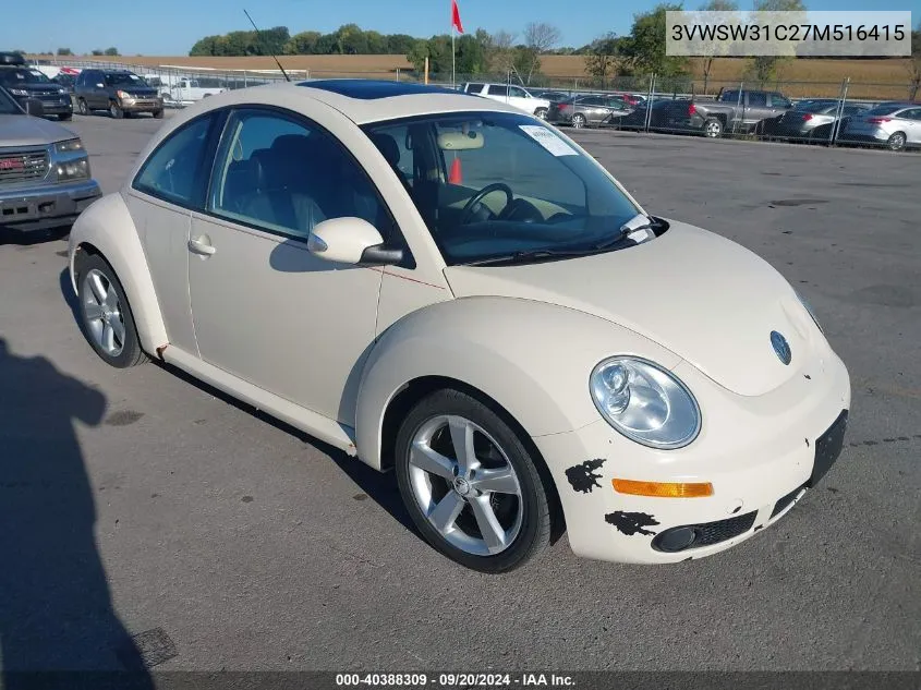 3VWSW31C27M516415 2007 Volkswagen New Beetle 2.5