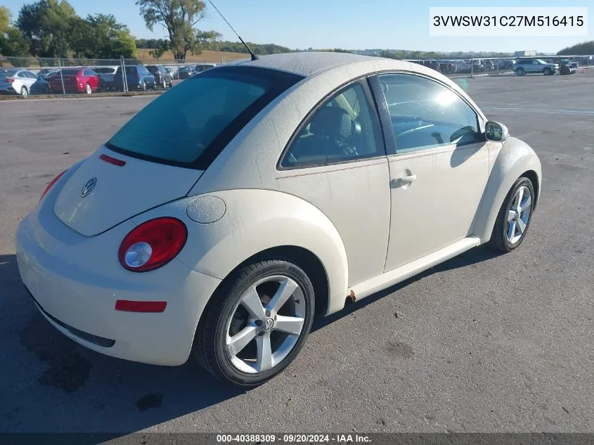 3VWSW31C27M516415 2007 Volkswagen New Beetle 2.5