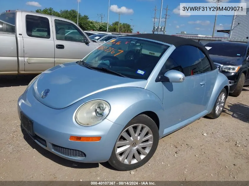 3VWRF31Y29M409071 2009 Volkswagen New Beetle 2.5L