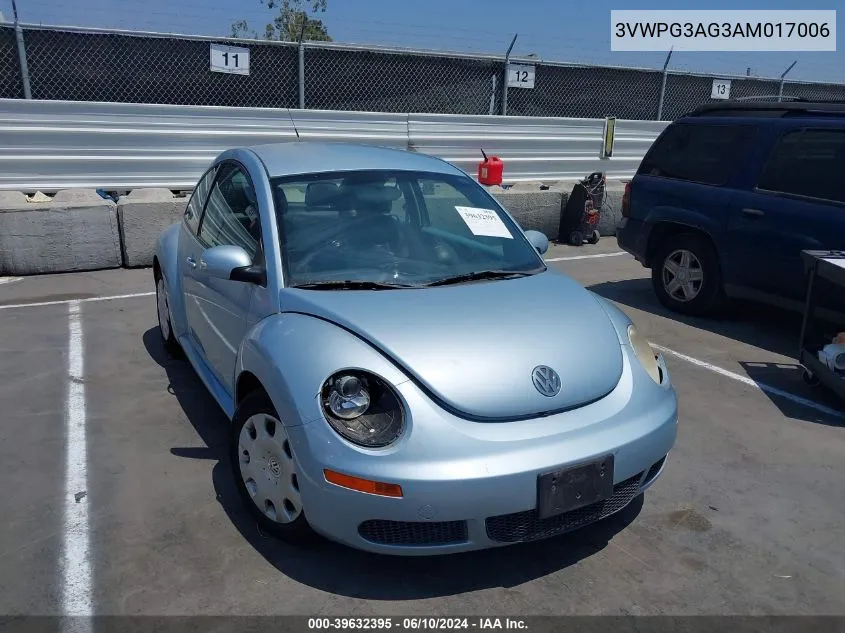 3VWPG3AG3AM017006 2010 Volkswagen New Beetle 2.5L