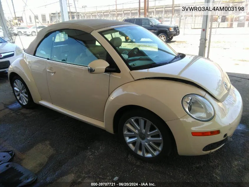 3VWRG3AL4AM003198 2010 Volkswagen New Beetle 2.5L