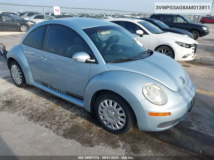 3VWPG3AG8AM013811 2010 Volkswagen New Beetle 2.5L