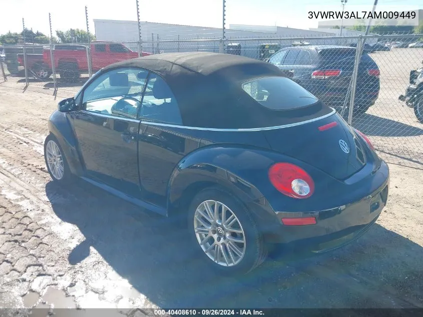 3VWRW3AL7AM009449 2010 Volkswagen New Beetle