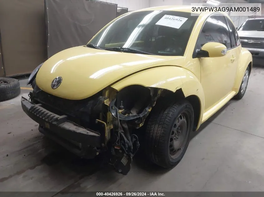 3VWPW3AG9AM001489 2010 Volkswagen New Beetle