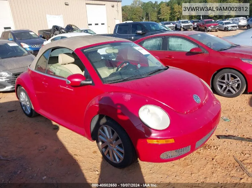 3VWRW3AL9AM002812 2010 Volkswagen New Beetle