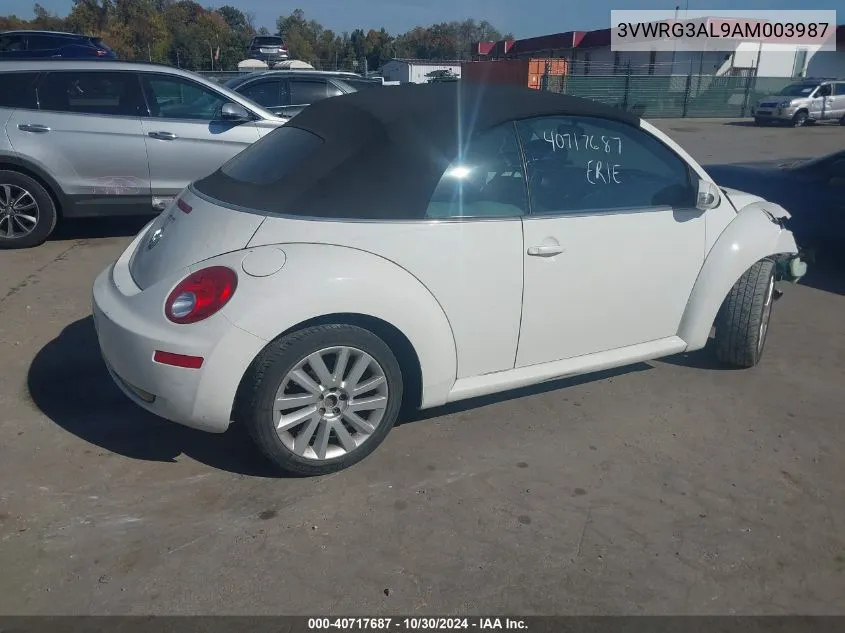 3VWRG3AL9AM003987 2010 Volkswagen New Beetle 2.5L