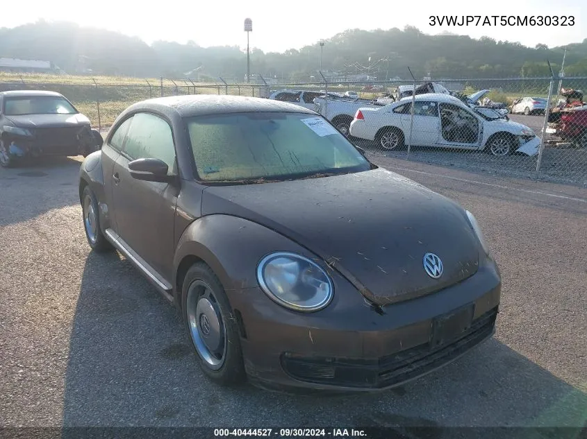 2012 Volkswagen Beetle VIN: 3VWJP7AT5CM630323 Lot: 40444527