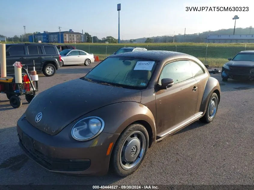 2012 Volkswagen Beetle VIN: 3VWJP7AT5CM630323 Lot: 40444527