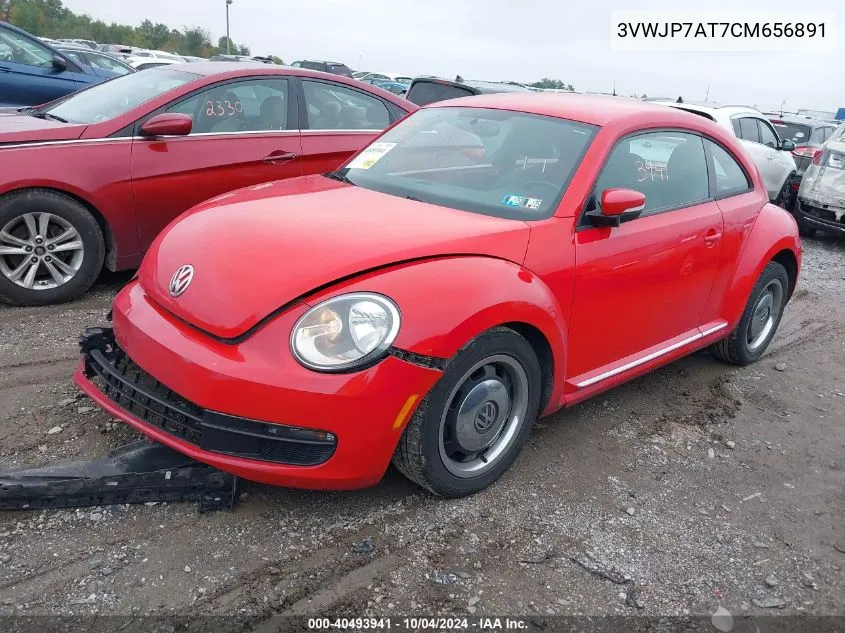 3VWJP7AT7CM656891 2012 Volkswagen Beetle 2.5L