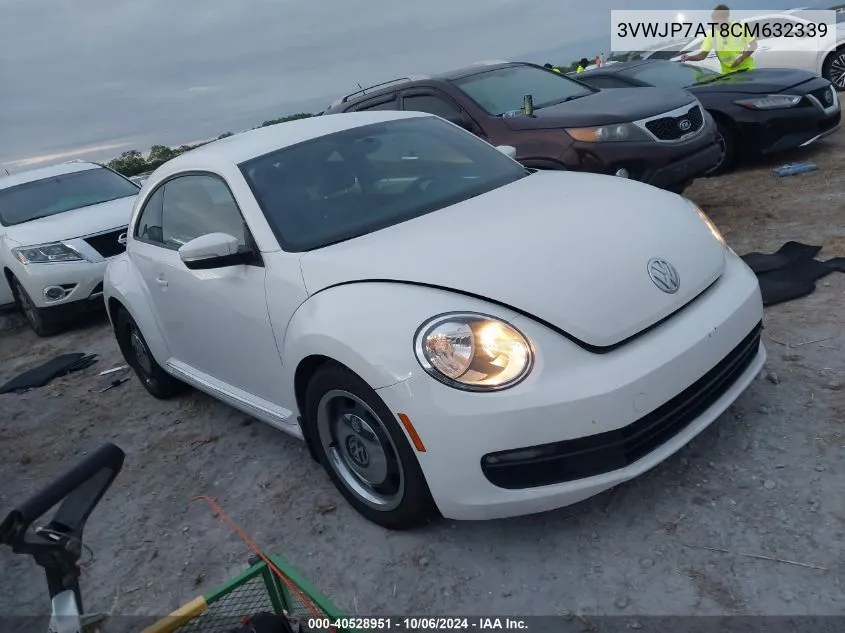 2012 Volkswagen Beetle VIN: 3VWJP7AT8CM632339 Lot: 40528951