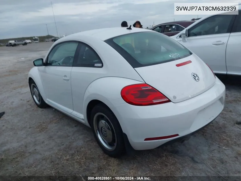 3VWJP7AT8CM632339 2012 Volkswagen Beetle