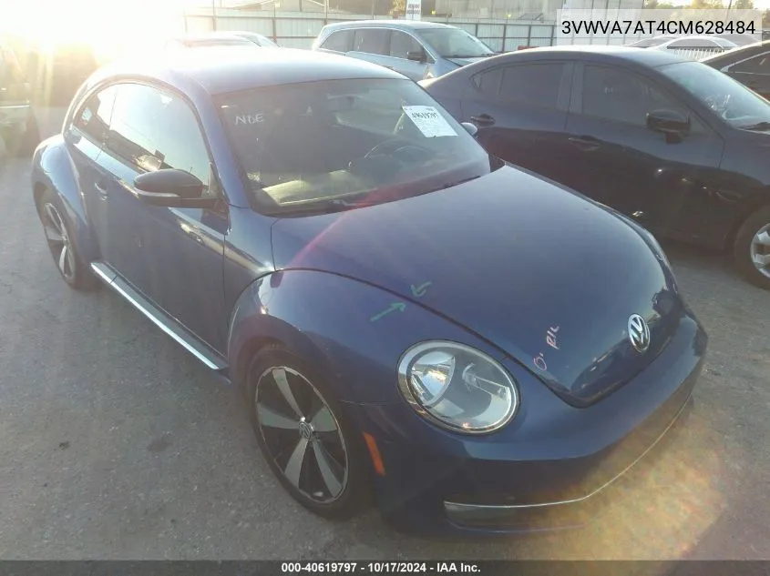 2012 Volkswagen Beetle 2.0T Turbo VIN: 3VWVA7AT4CM628484 Lot: 40619797