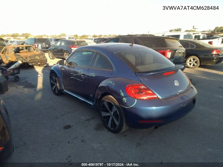 2012 Volkswagen Beetle 2.0T Turbo VIN: 3VWVA7AT4CM628484 Lot: 40619797