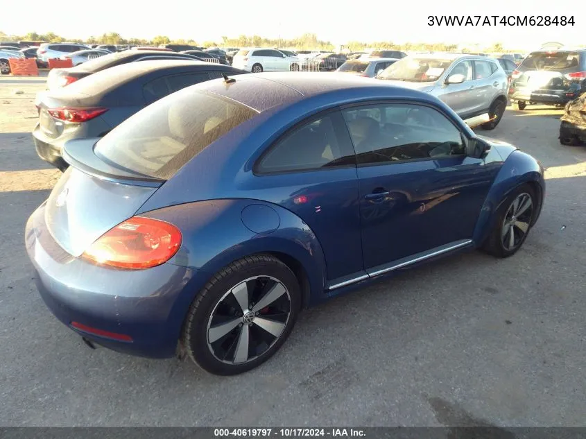 2012 Volkswagen Beetle 2.0T Turbo VIN: 3VWVA7AT4CM628484 Lot: 40619797