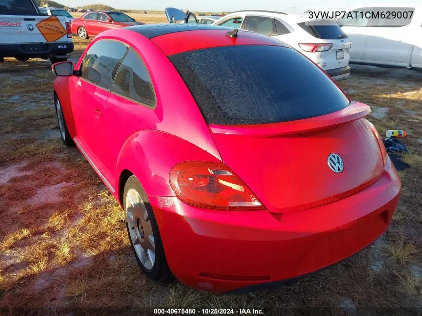 2012 Volkswagen Beetle VIN: 3VWJP7AT1CM629007 Lot: 40675480