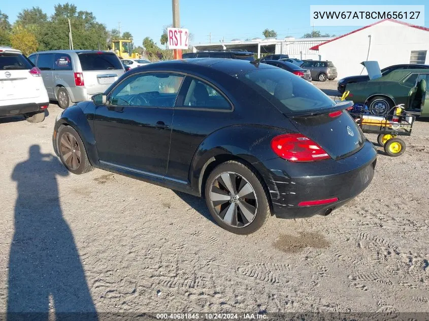 2012 Volkswagen Beetle 2.0T Turbo VIN: 3VWV67AT8CM656127 Lot: 40681845