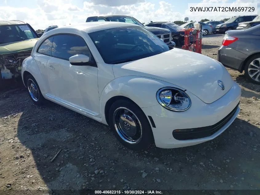 2012 Volkswagen Beetle 2.5L VIN: 3VWJX7AT2CM659729 Lot: 40682315