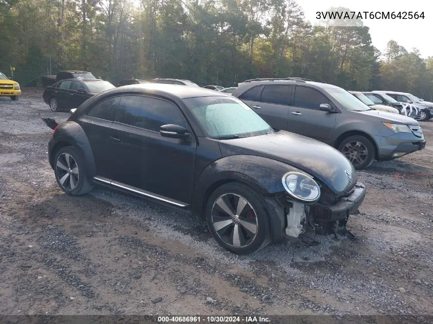 2012 Volkswagen Beetle 2.0T Turbo VIN: 3VWVA7AT6CM642564 Lot: 40686961