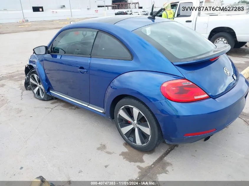 2012 Volkswagen Beetle 2.0T Turbo VIN: 3VWV87AT6CM627283 Lot: 40747383