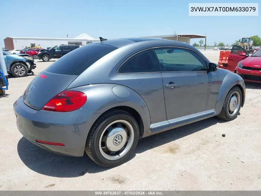 2013 Volkswagen Beetle 2.5L VIN: 3VWJX7AT0DM633079 Lot: 39762637