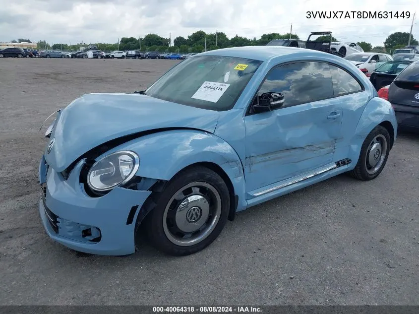 3VWJX7AT8DM631449 2013 Volkswagen Beetle 2.5L